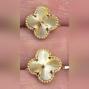 Clover Hoop Earrings